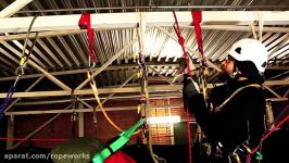 آموزش کار طناب،دسترسی طناب،کار در ارتفاع شماره 24