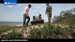 فیلمسقوط روبات جنگی یك تنی روی مجری تلویزیون
