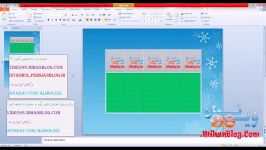 آموزش رسم جدول ساده در پاورپوینت Office ۲۰۱۰ مقدماتی  ن