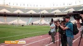 اختصاصی تمرین کره در ورزشگاه آزادی پیش بازی ایران