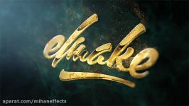 دانلود پروژه EPIC GOLDEN LOGO – AFTER EFFECTS TEMPLATES