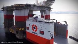 دُکوایس ونگارد بزرگترین کشتی باربری نیمه شناور جهان
