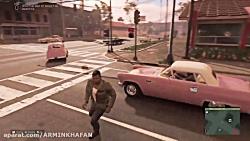 گیم پلی بازی Mafia III در PS4  بازی خودم