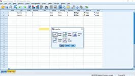 رسم نمودار پراکنش به همراه بهترین خط برازش در SPSS