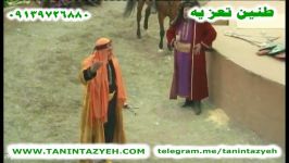 تیر خوردن شهادت حضرت علی اصغر تعزیه امام حسین قودجان