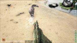 گیم پلی خودم Ark Survival Evolved شکار اسپایناسور