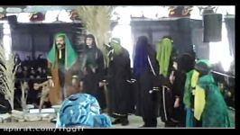 تعزیه امام حسین عسال1395تکیه سیدالشهداقناتغستان پارت1