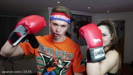 BRUTAL BUXTON CHALLENGE VS MY SISTER  Joe Weller