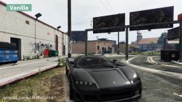 GTA 5 – Vanilla vs. Redux Mod Graphics