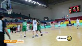 حواشی بسکتبال پتروشیمی 88 67 الشرطه عراق