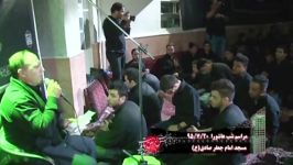 مراسم شب عاشورا مسجد امام جعفر صادقع محمد نوروزی