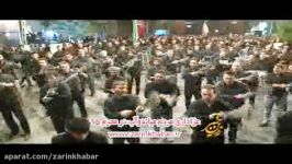 عزاداری کوی قره ورن میاندوآب در محرم 95