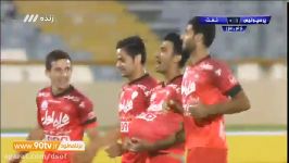 گل اول پرسپولیس مقابل نفت تهران ماهینی 