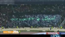 از شور حسینی هواداران تیم ملی تا سیلی به داور در لیگ یک خارج گود