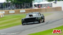 کن بلاک فورد موستانگ 1965 در فستیوال Goodwood