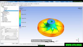 شبیه سازی پمپ سانتریفوژ در ANSYS CFX بخش اول