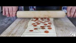 پیتزا روی قوطی؛ روشی جالب برای پخت پیتزا