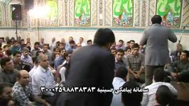 مدیحه سرایی شب ولادت امیرالمومنین ع حاج محسن عرب خالقی