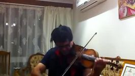 Violin Shahriar Shams قطعه افشاری