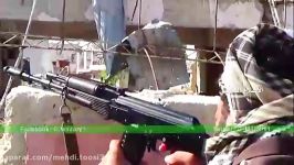 لحظه ورود ارتش سوریه به منطقه صنعتی العویجه نیروگاه
