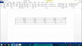 محاسبات مختلف بروی اعداد در جداول Word