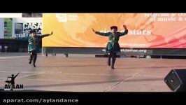 رقص آذری گروه آیلان تهران در فستیوال بین المللی اسپانیا