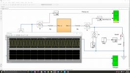 شبیه سازی ترانسفورماتور الکتریکی در matlab