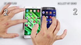 مقایسه سرعت گلکسی S7 Edge شیائومی می 5 اس