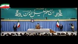 رهبر معظم انقلاب در دیدار نخبگان علمی 28مهر95 2016