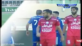 فول مچ بازی استقلال خوزستان 1 1 پرسپولیس  نیمه اول