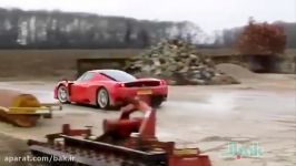 رانندگی دیوانه کننده ferrari enzo