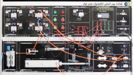 کنترل ورود خروج پیستون در ست آموزشی پنوماتیک قسمت دوم