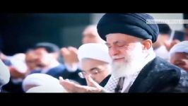 قنوت معنوی مقام معظم رهبری در نماز عید فطر95