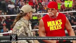 Roman Reigns Save Hogan Shawn and Ric