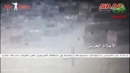 لحظه زدن سه تروریست سوری تاو اطراف حلب