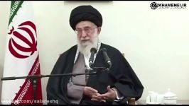 امام خامنه ایی در مداحی مضامین اسلامی انقلابی باید با