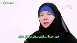 بانوی مسلمان آمریکایی دلم درکربلا جامانده است