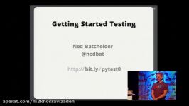 ‪Ned Batchelder Getting Started Testing  PyCon 2014‬‏