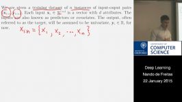 Deep Learning Lecture 2 linear models 