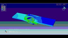 تحلیل تماس Contact در نرم افزار Abaqus