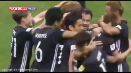 خلاصه بازی ژاپن 2 1 عراق مقدماتی جام جهانی 2018 روسیه