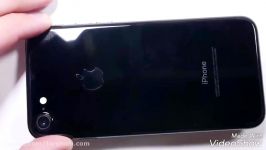 تست خش پذیری رنگ مشکی براقjet black iphone7