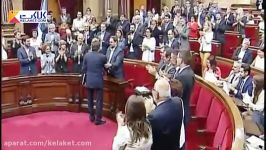 کاتالونیا به برگزاری همه پرسی استقلال ازاسپانیا رای داد