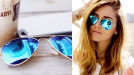 عینك خلبانی شیشه آبی Rayban