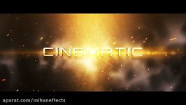 پروژه افترافکت EPIC TRAILER TITLES