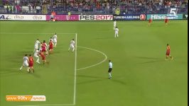 گلزنی یووتیچ در بازی مونته نگرو قزاقستان