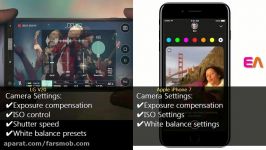 مقایسه کامل iphone7 LG V20