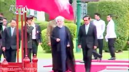 استقبال رسمی نخست وزیر تایلند حسن روحانی