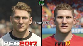 مقایسه PES 2017 FIFA 2017