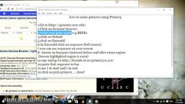 آموزش طراحی پرایمر بوسیله Primer3